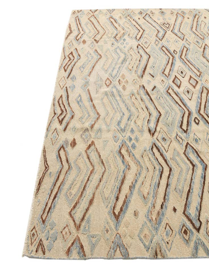 Detail image of  7' 8 x 10' 3  Hand Knotted Darya Wool Rug