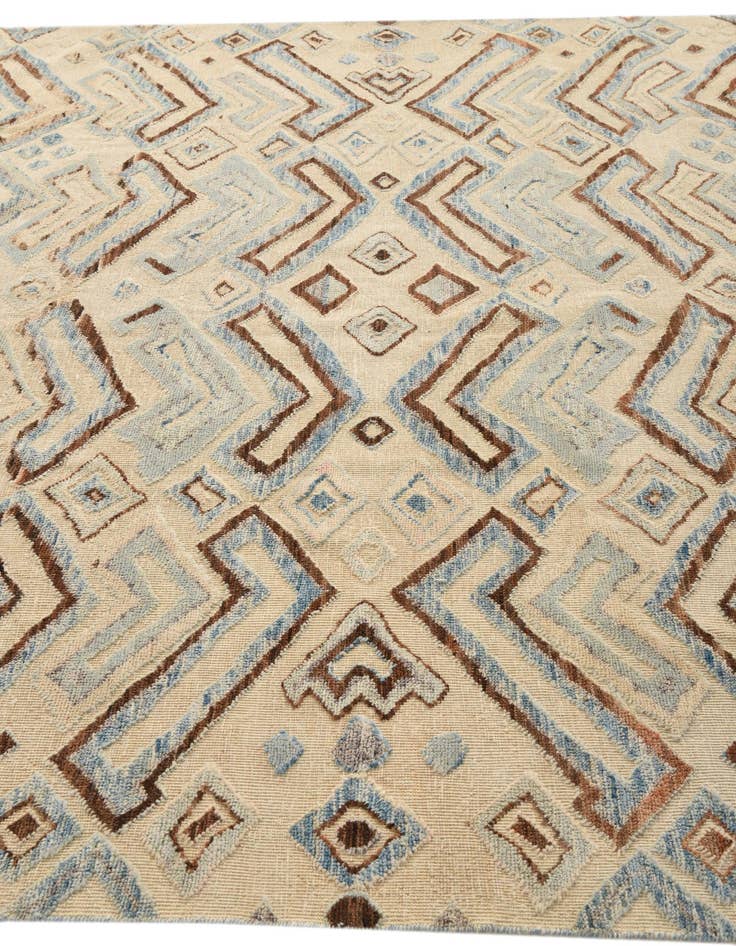 Detail image of  7' 8 x 10' 3  Hand Knotted Darya Wool Rug