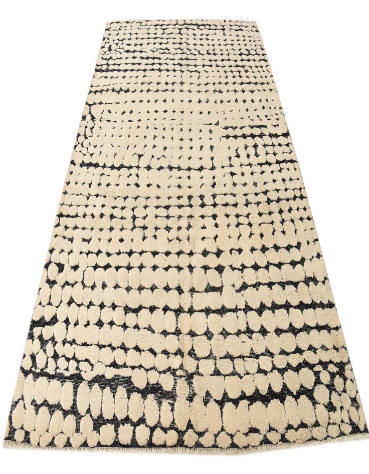 Detail image of  6' 7 x 9' 10  Hand Knotted Darya Wool Rug