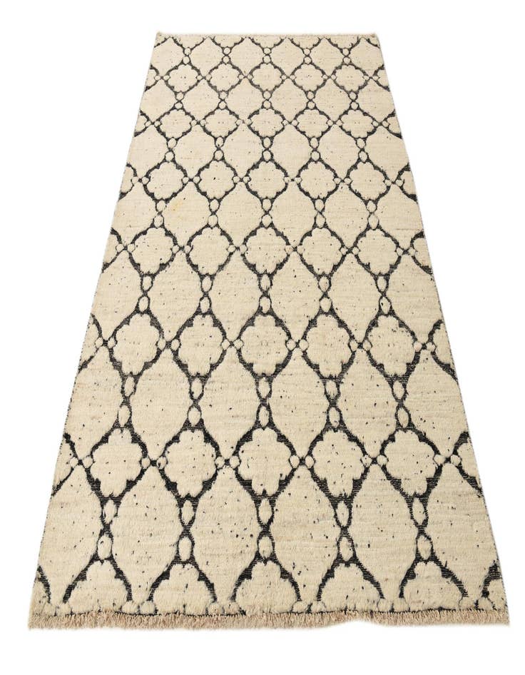 Detail image of  5' 7 x 7' 8  Hand Knotted Darya Wool Rug