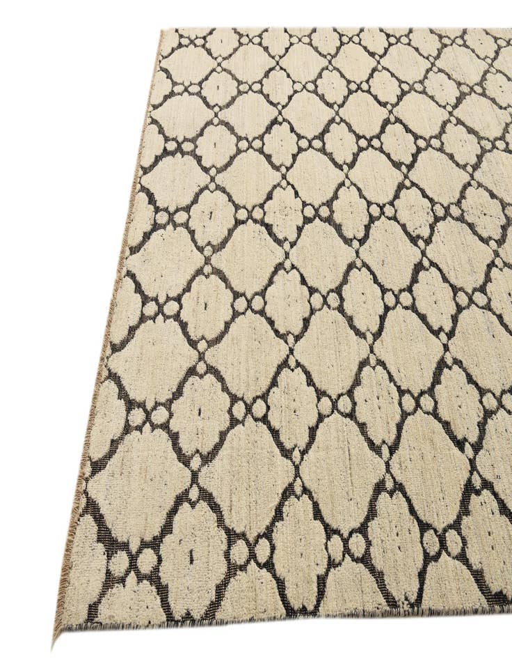 Detail image of  6' 7 x 9' 9  Hand Knotted Darya Wool Rug