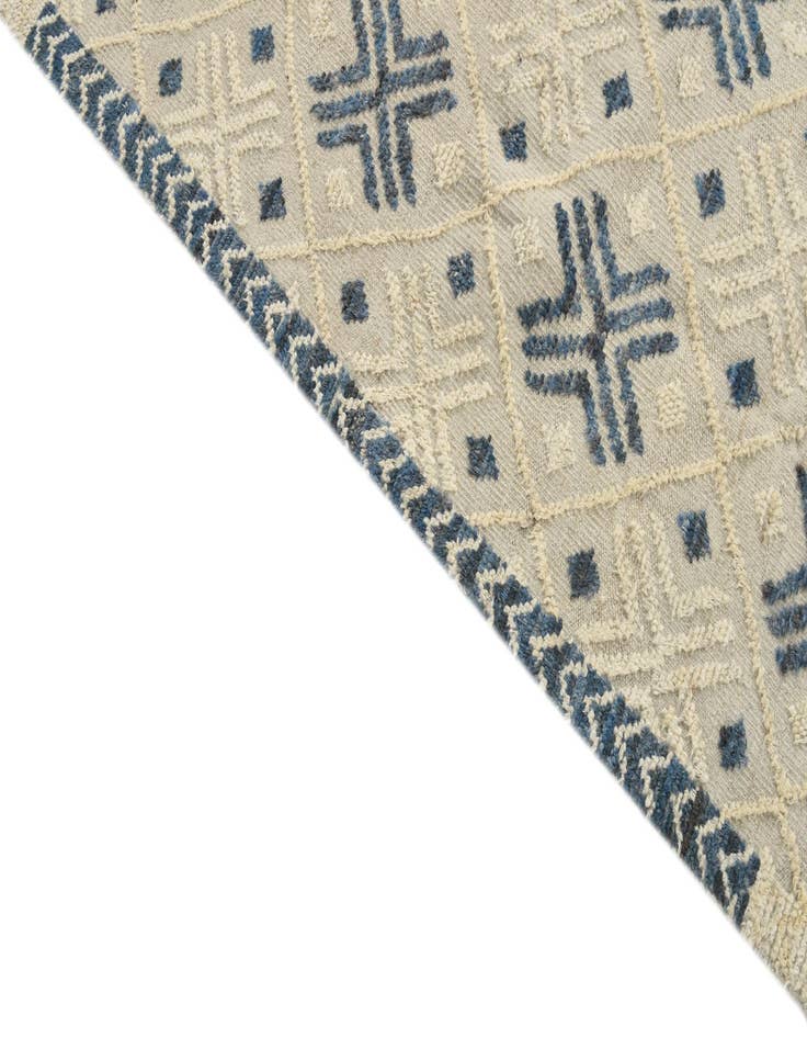 Detail image of  7' 7 x 10' 3  Hand Knotted Darya Wool Rug