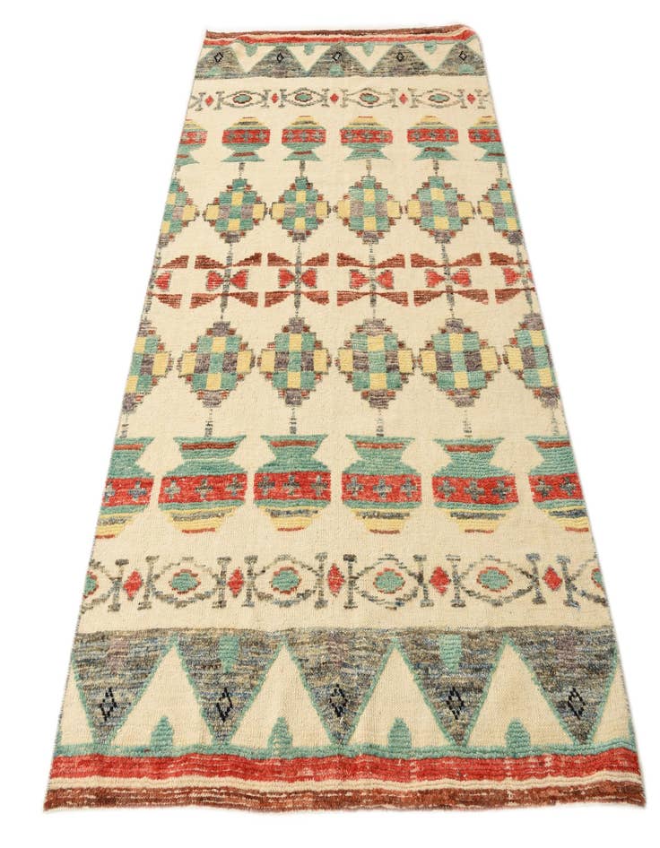 Detail image of  5' 7 x 8' 5  Hand Knotted Darya Wool Rug