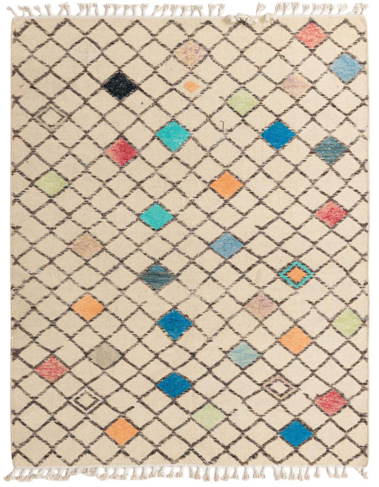 Primary image  6' x 9'  Hand Knotted Darya Wool Rug