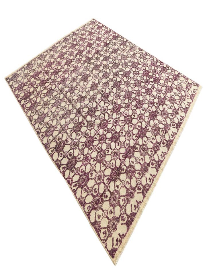 Detail image of  8' x 9' 8  Hand Knotted Darya Wool Rug