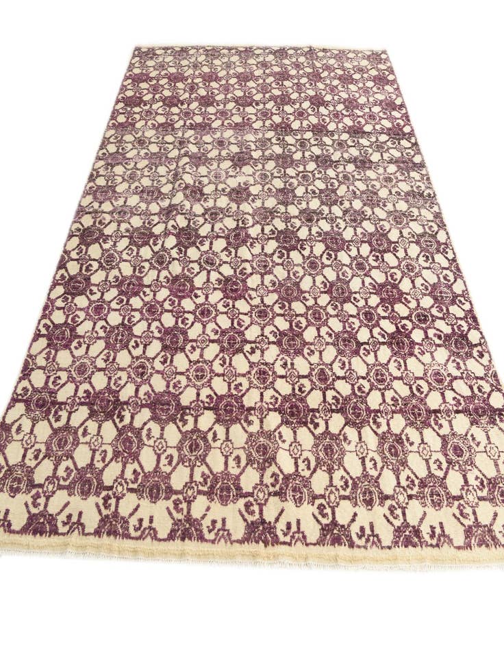 Detail image of  8' x 9' 8  Hand Knotted Darya Wool Rug