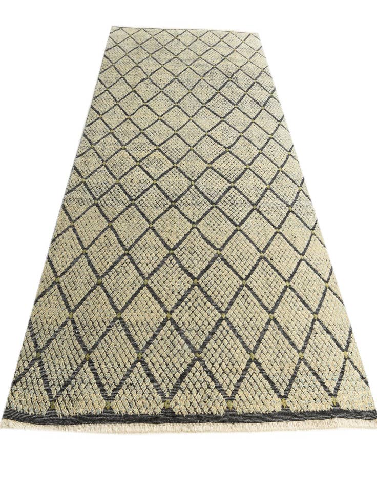 Detail image of  5' 6 x 10' 1  Hand Knotted Darya Wool Rug