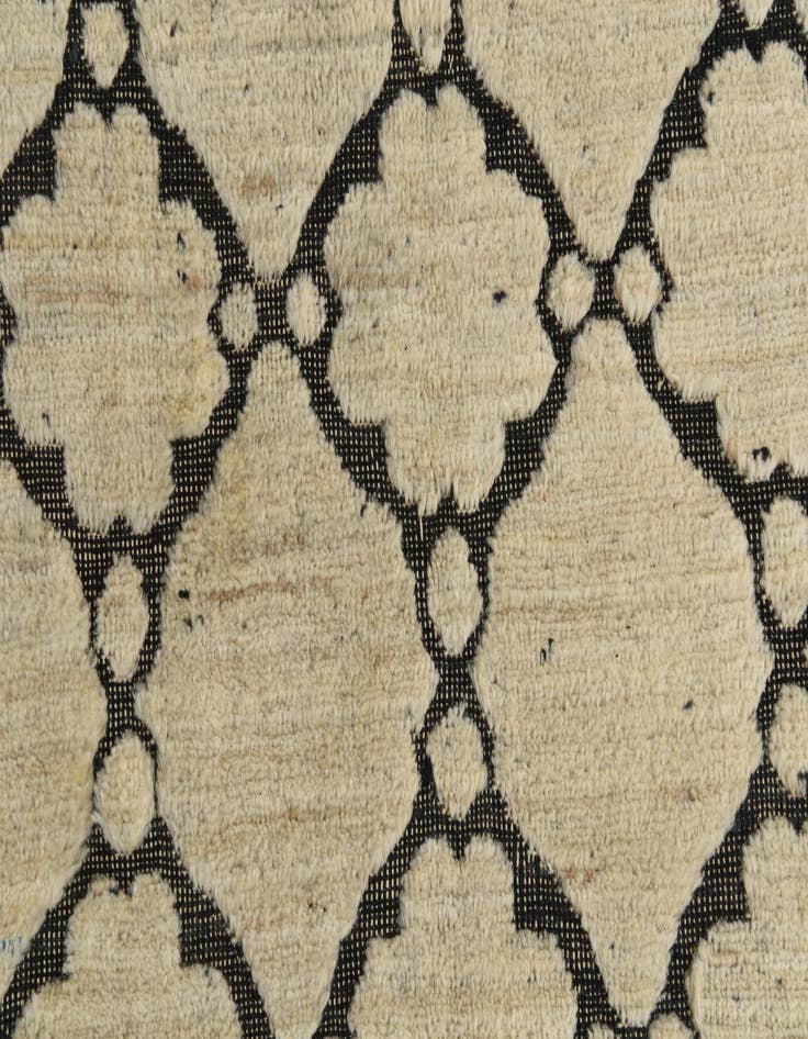 Detail image of  6' 6 x 10'  Hand Knotted Darya Wool Rug
