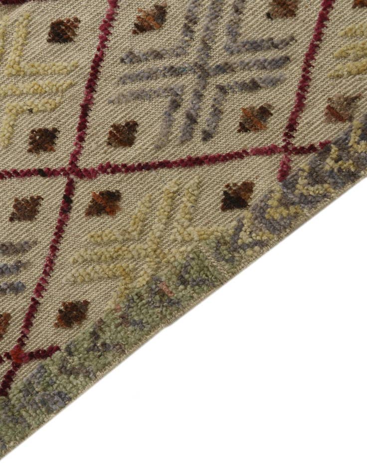 Detail image of  8' 10 x 12' 4  Hand Knotted Darya Wool Rug