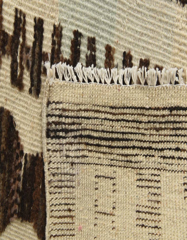Detail image of  7' 10 x 10' 2  Hand Knotted Darya Wool Rug