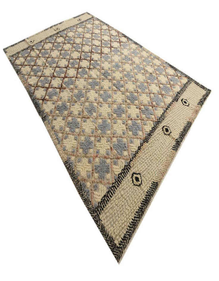 Detail image of  9' 8 x 14' 6  Hand Knotted Darya Wool Rug