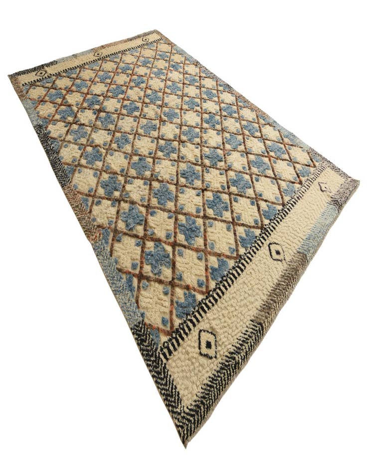 Detail image of  8' 7 x 12' 5  Hand Knotted Darya Wool Rug