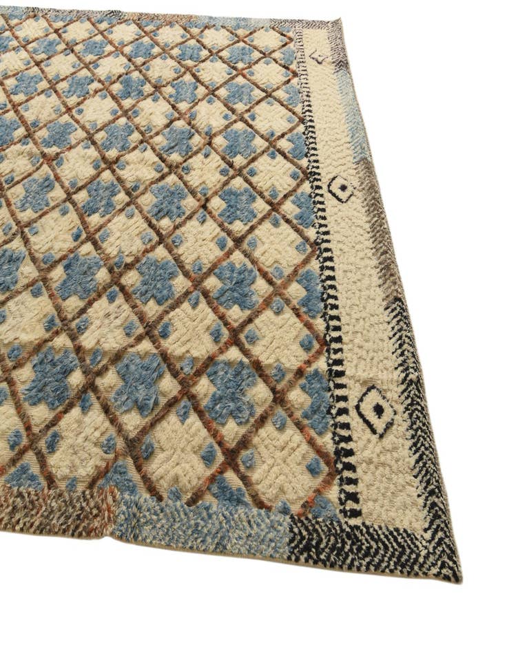 Detail image of  8' 7 x 12' 5  Hand Knotted Darya Wool Rug