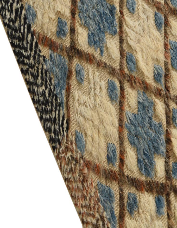 Detail image of  8' 7 x 12' 5  Hand Knotted Darya Wool Rug