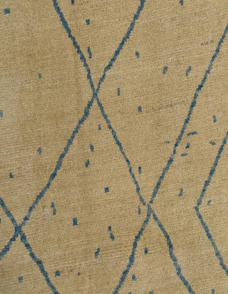 Detail image of  8' x 10'  Hand Knotted Darya Wool Rug