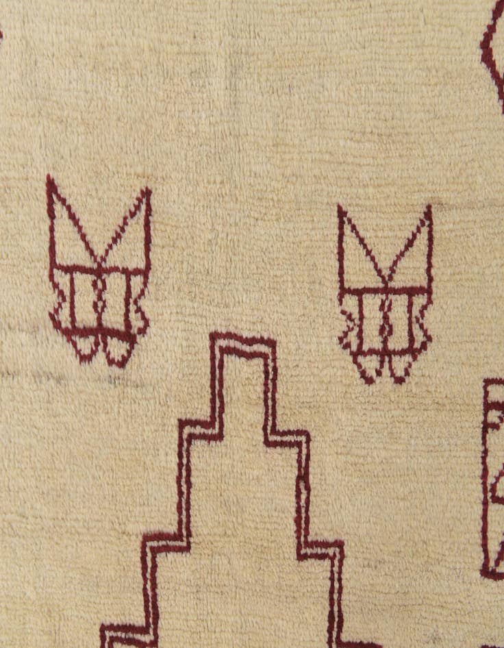 Detail image of  5' 5 x 8'  Hand Knotted Darya Wool Rug