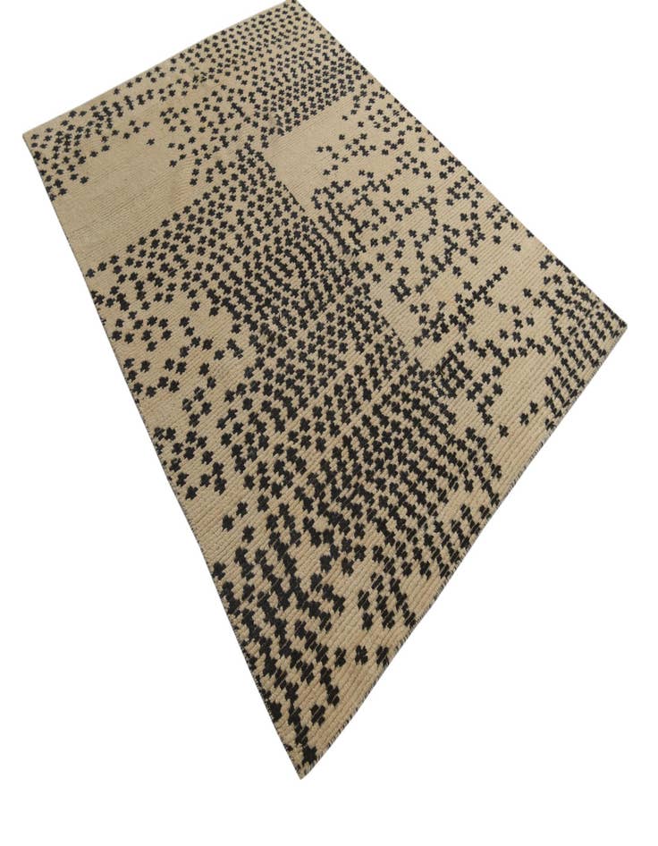 Detail image of  5' 8 x 7' 9  Hand Knotted Darya Wool Rug