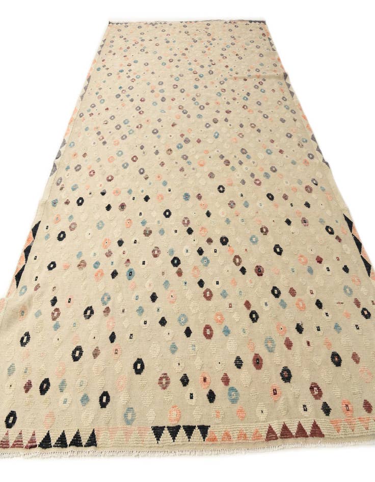 Detail image of  9' 8 x 14' 1  Hand Knotted Darya Wool Rug