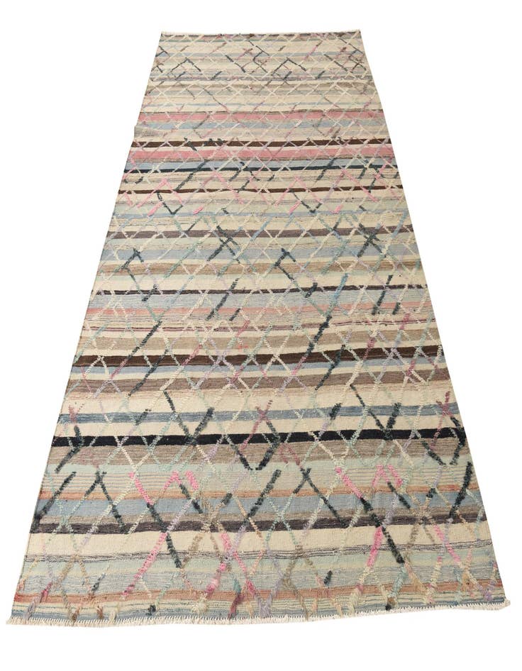 Detail image of  6' 3 x 10'  Hand Knotted Darya Wool Rug