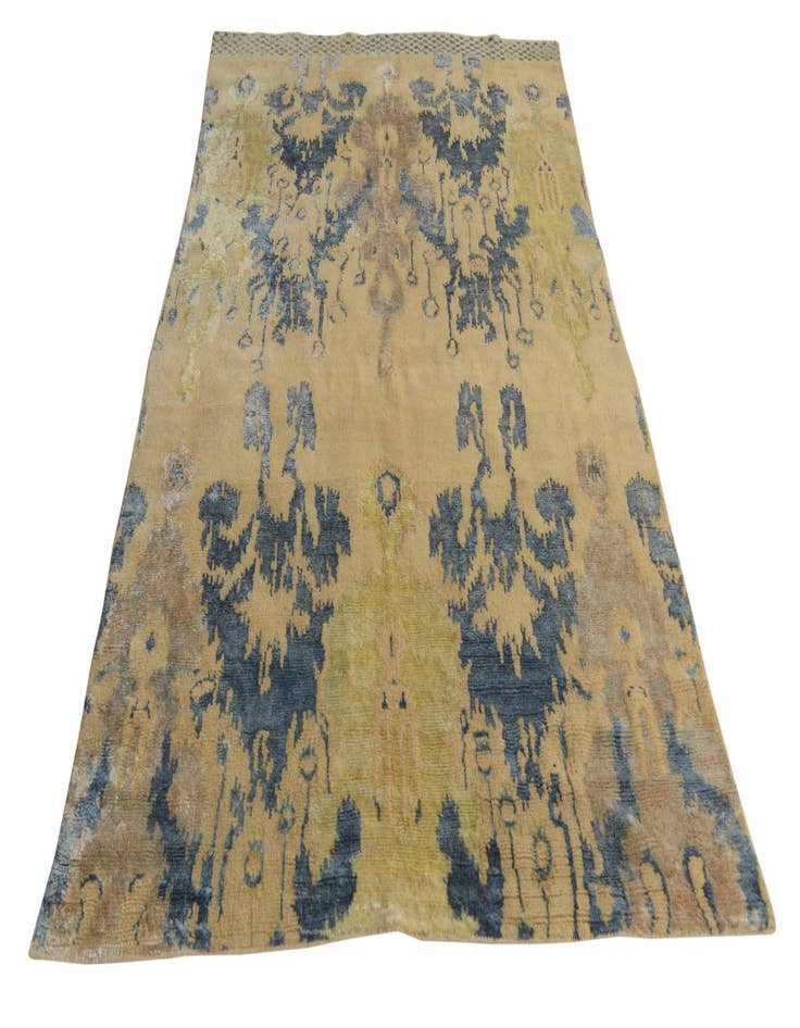 Detail image of  4' 10 x 7' 8  Hand Knotted Darya Rug