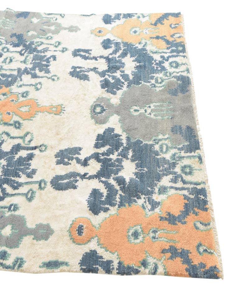 Detail image of  5' 1 x 8' 3  Hand Knotted Darya Rug