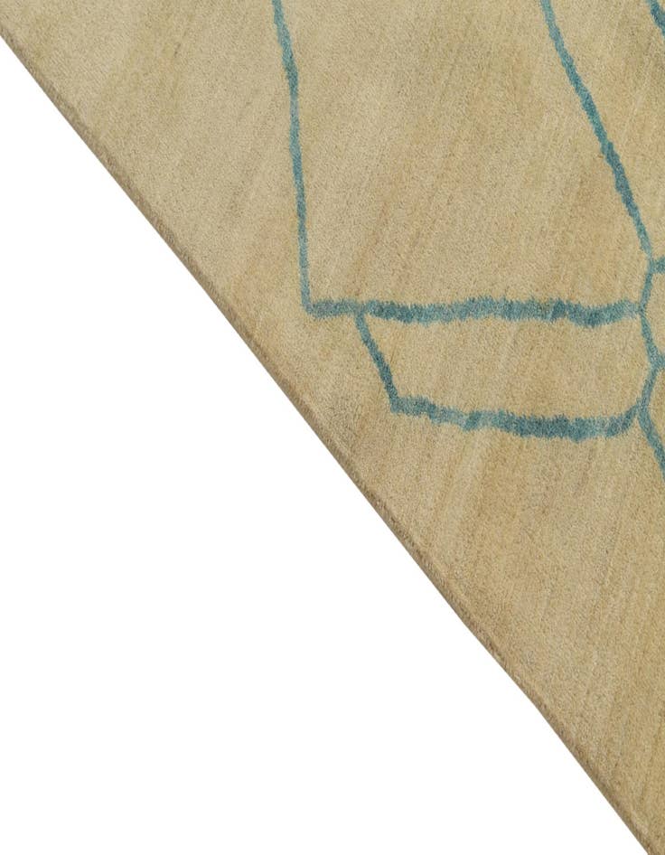 Detail image of  5' 9 x 7' 9  Hand Knotted Darya Wool Rug