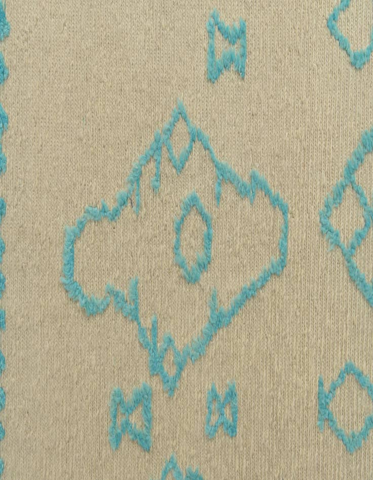 Detail image of  6' 8 x 8' 8  Hand Knotted Darya Wool Rug