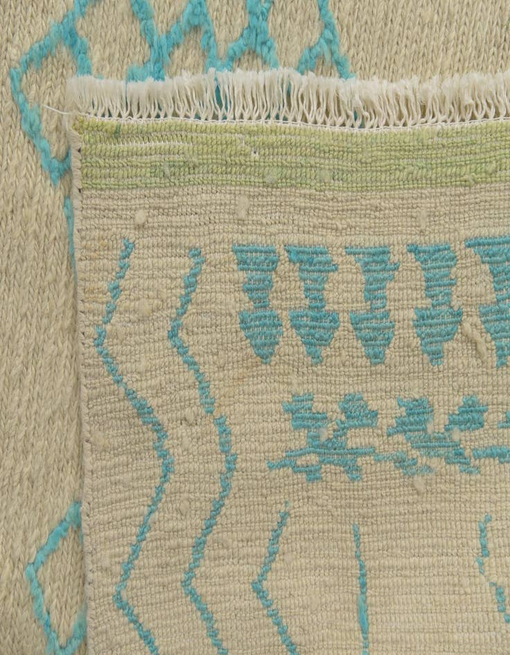 Detail image of  6' 8 x 8' 8  Hand Knotted Darya Wool Rug