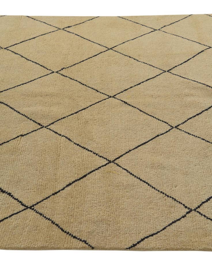 Detail image of  5' 6 x 8'  Hand Knotted Darya Wool Rug