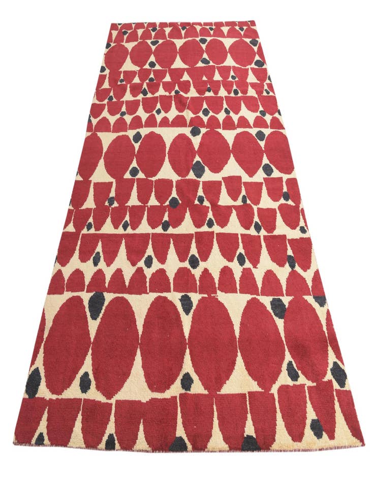 Detail image of  6' 4 x 10'  Hand Knotted Darya Wool Rug