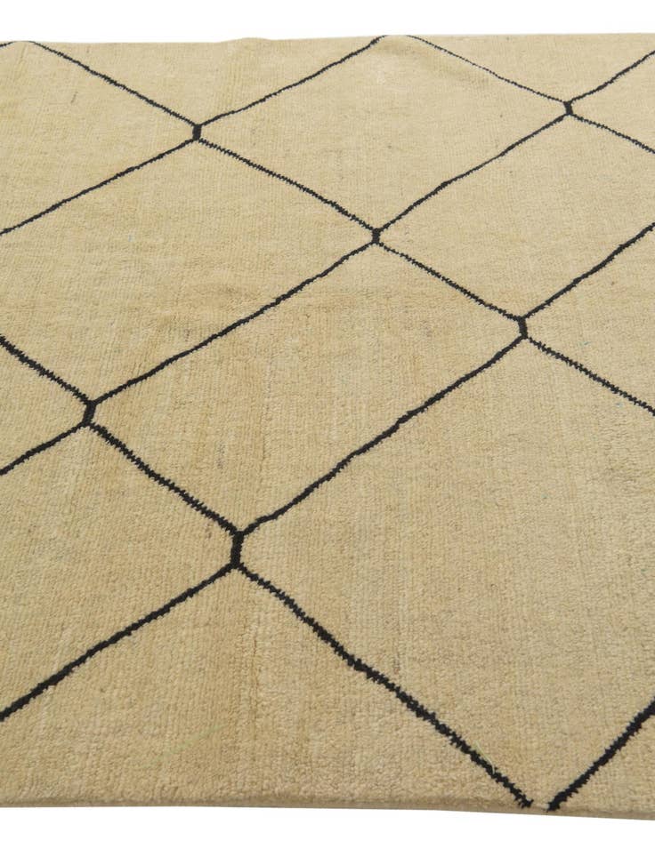 Detail image of  5' 6 x 8'  Hand Knotted Darya Wool Rug