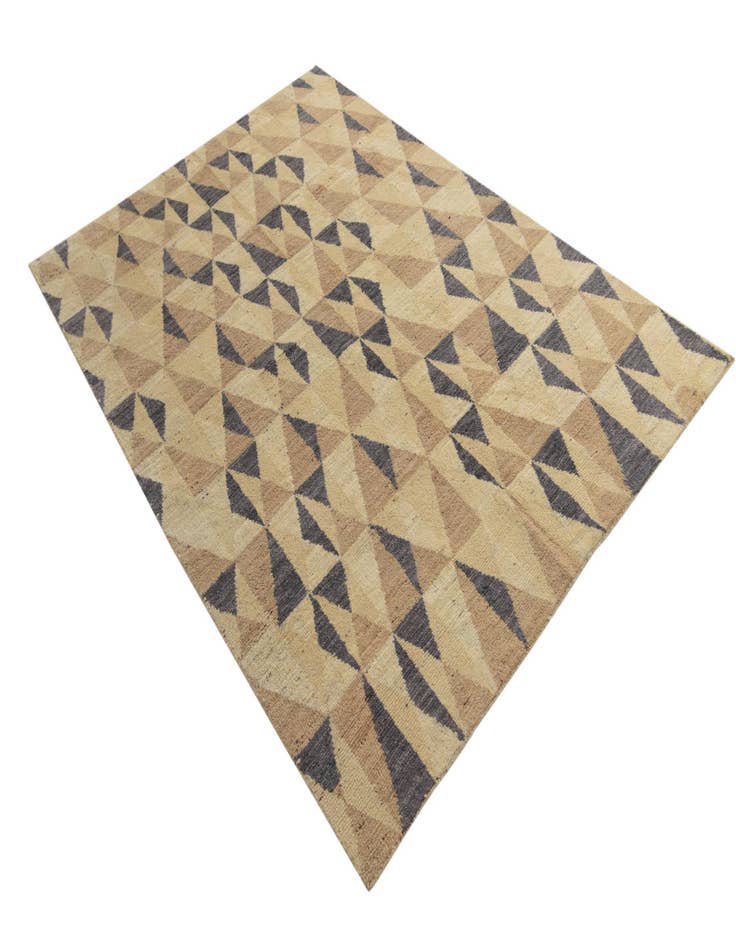 Detail image of  5' 10 x 8' 6  Hand Knotted Darya Wool Rug