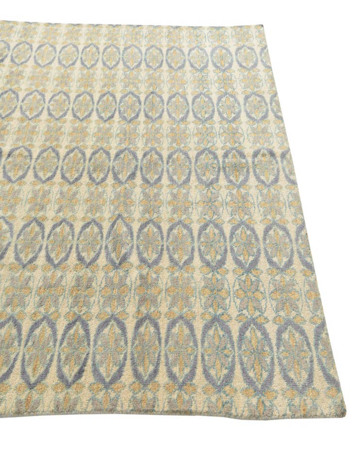 Detail image of  6' 8 x 9' 9  Hand Knotted Darya Wool Rug