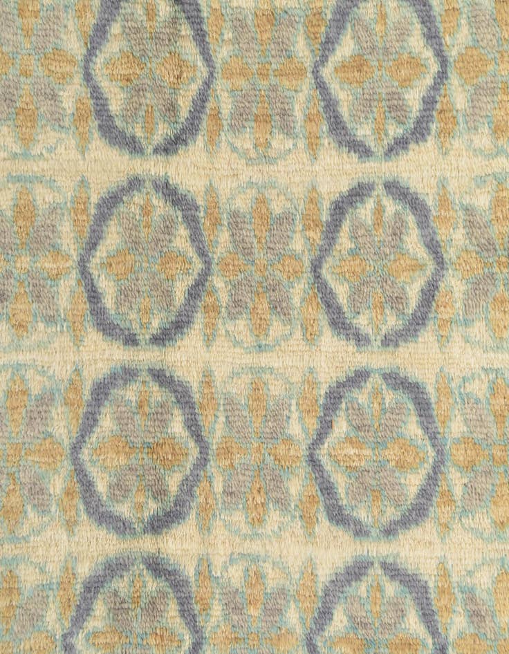 Detail image of  6' 8 x 9' 9  Hand Knotted Darya Wool Rug