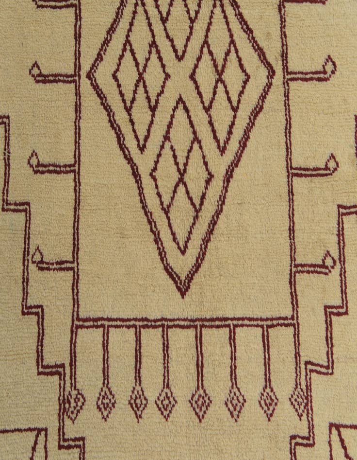 Detail image of  6' 4 x 9' 8  Hand Knotted Darya Wool Rug