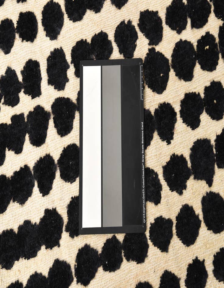 Detail image of  9' 10 x 14'  Hand Knotted Darya Wool Rug