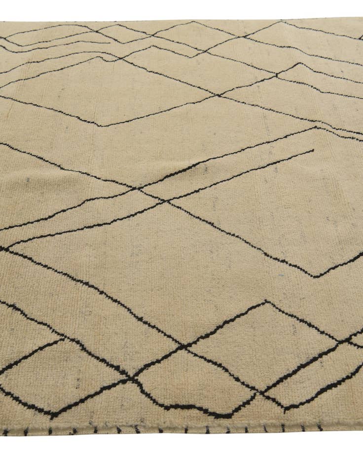 Detail image of  6' x 8'  Hand Knotted Darya Wool Rug