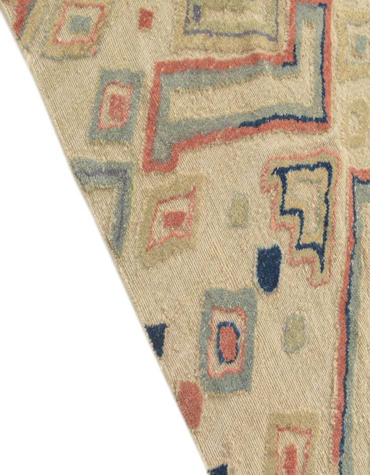 Detail image of  9' x 12' 2  Hand Knotted Darya Wool Rug