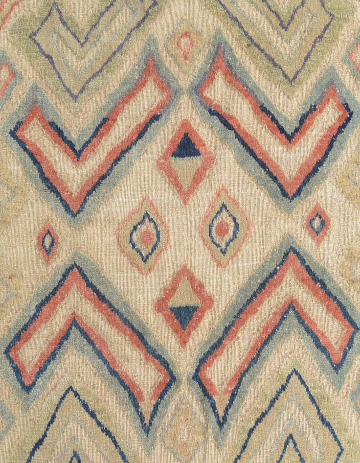 Detail image of  9' x 12' 2  Hand Knotted Darya Wool Rug
