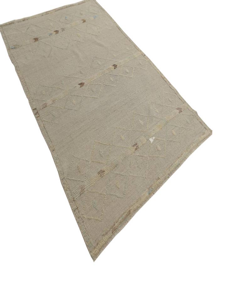 Detail image of  5' 6 x 8' 2  Hand Knotted Darya Wool Rug