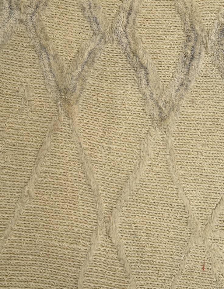 Detail image of  5' 8 x 8'  Hand Knotted Darya Wool Rug