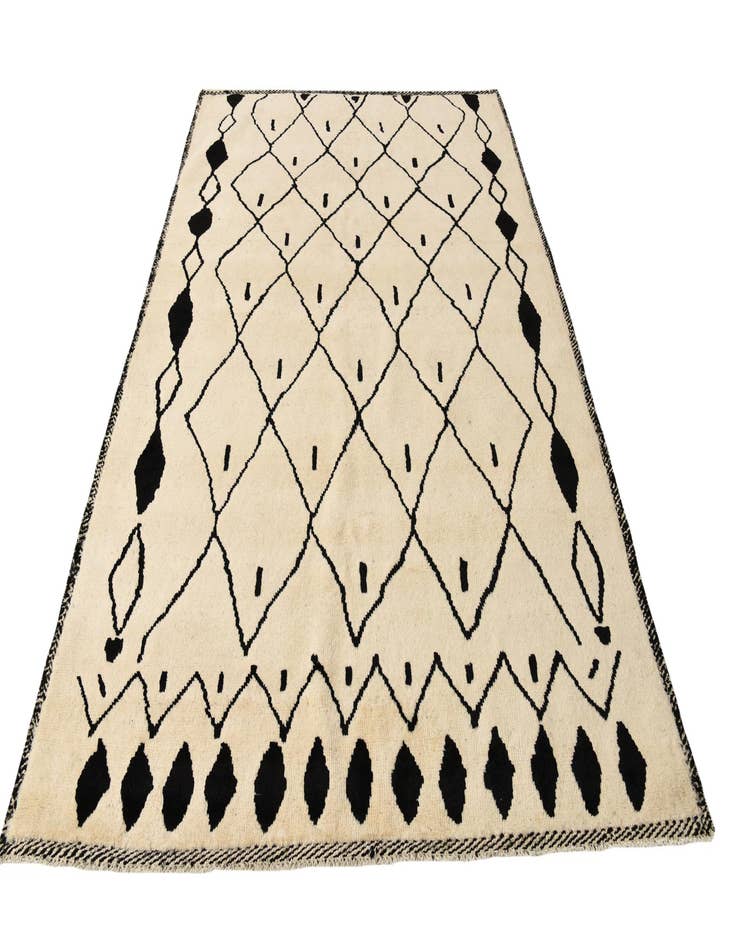 Detail image of  5' 10 x 8' 3  Hand Knotted Darya Wool Rug