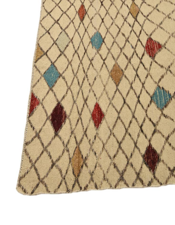 Detail image of  4' x 6' 4  Hand Knotted Darya Wool Rug