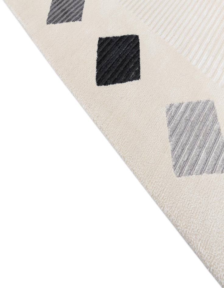 Detail image of  8' x 10'  Hand Knotted Darya Wool Rug