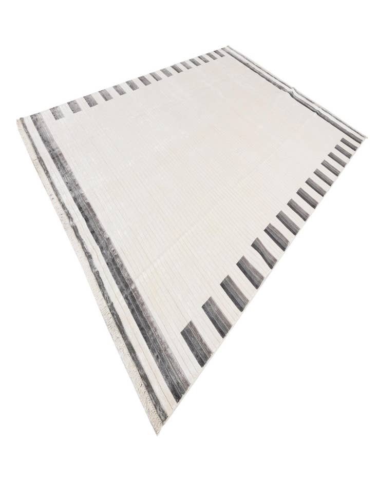 Detail image of  8' 1 x 11' 5  Hand Knotted Darya Wool Rug