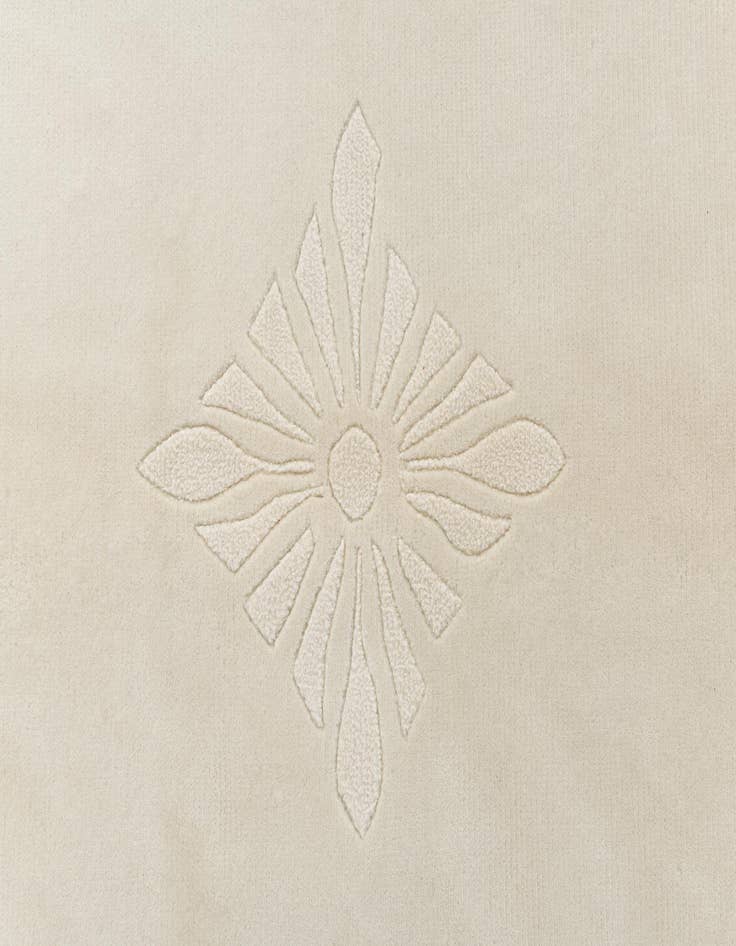 Detail image of  6' 10 x 9' 6  Hand Knotted Darya Wool Rug