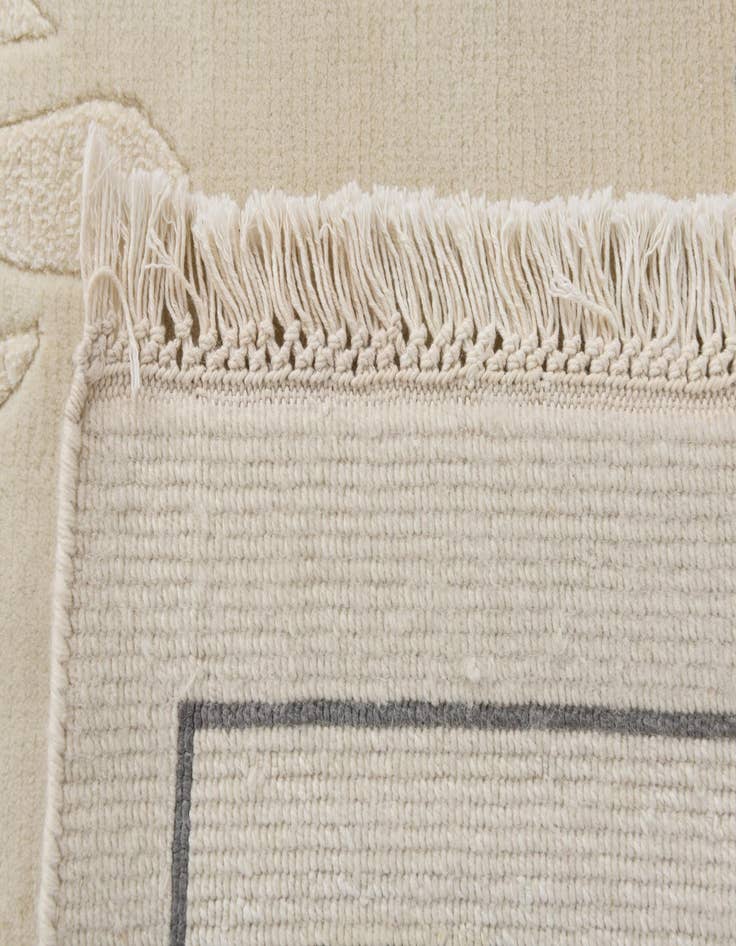 Detail image of  6' 10 x 9' 6  Hand Knotted Darya Wool Rug