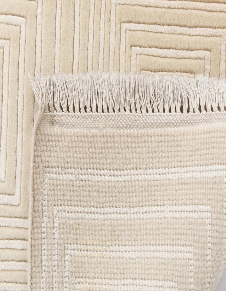 Detail image of  6' 9 x 10' 1  Hand Knotted Darya Wool Rug