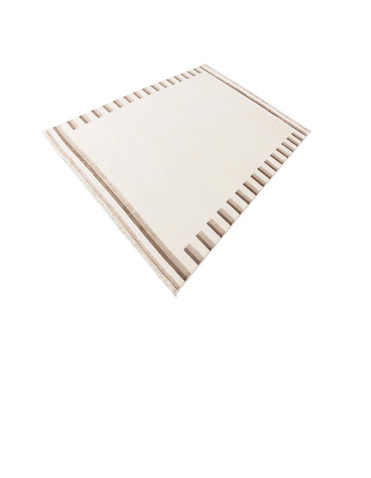 Detail image of  6' 6 x 9' 9  Hand Knotted Darya Wool Rug