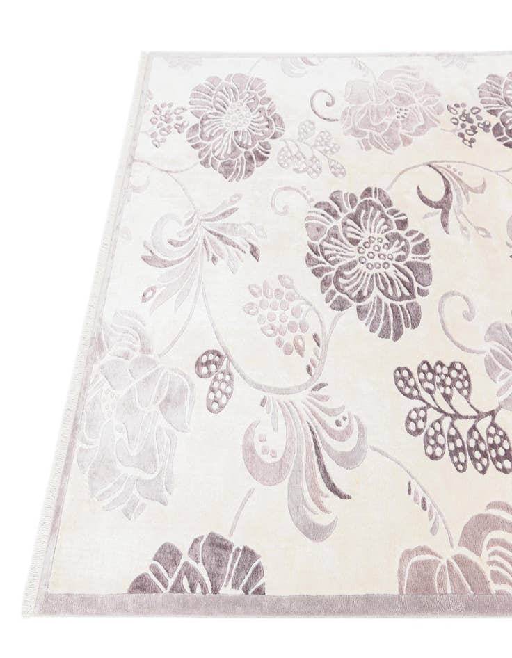 Detail image of  5' 9 x 7' 10  Hand Knotted Darya Wool Rug